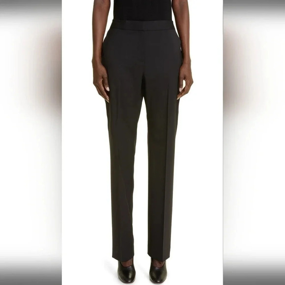 NWT || LAFAYETTE 148 || Irving dk grey, wool slacks, premium - Picture 2 of 11